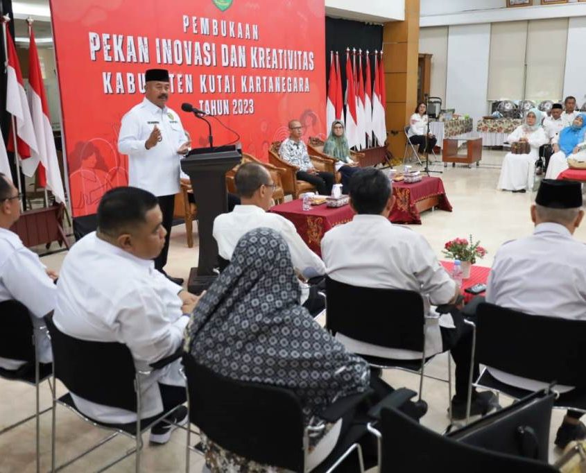 Pekan Inovasi dan Kreativitas Kutai Kartanegara 2023 Resmi Dibuka (Foto: Robi Sugiarto)