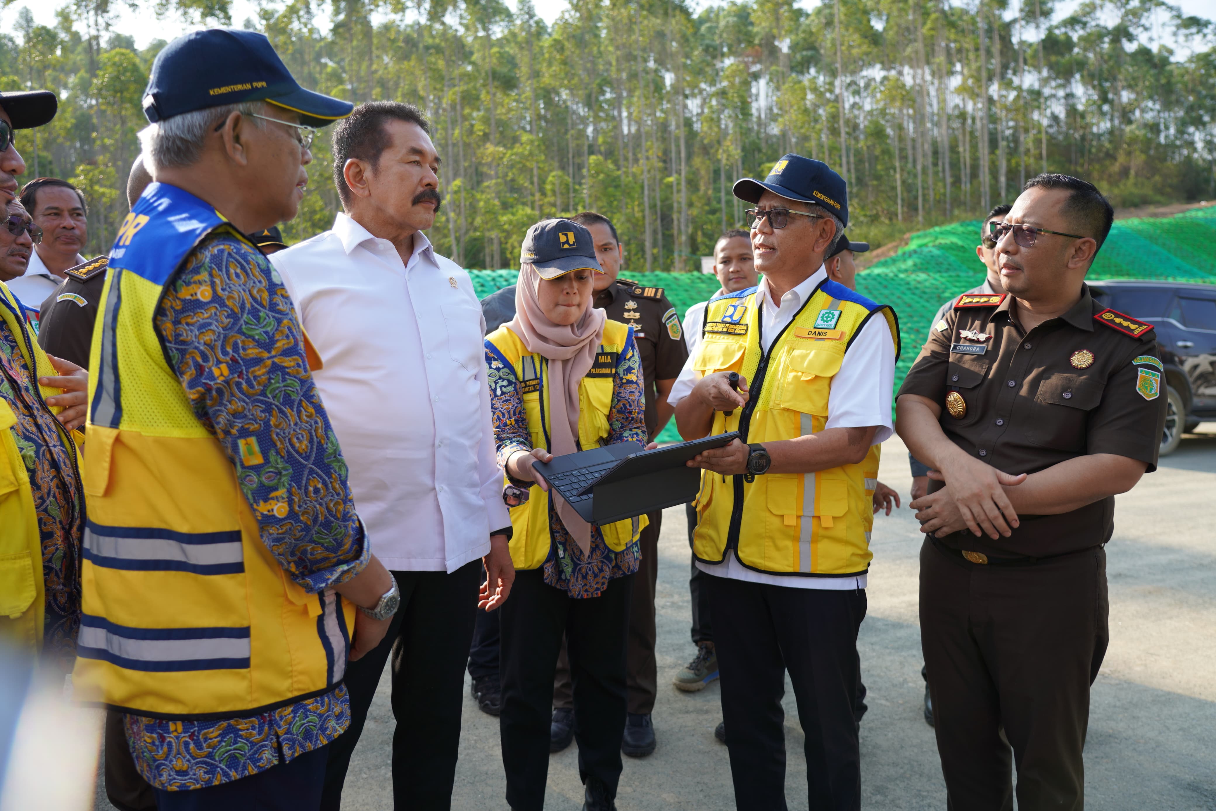 Kunjungi Pembangunan IKN, Jaksa Agung Minta Jajarannya Bantu Proses Kemudahan Investasi