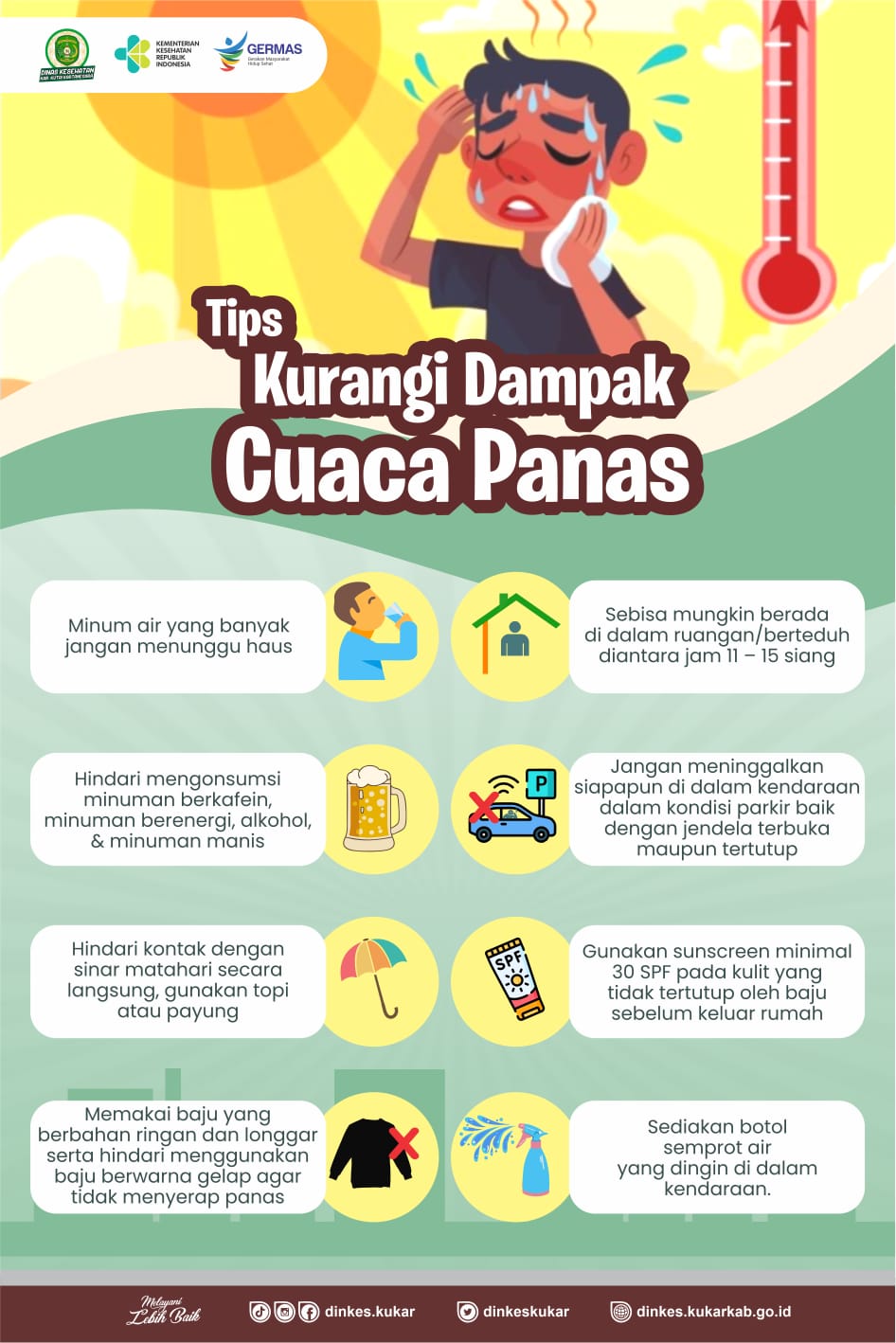 Cara Jaga Kesehatan di Cuaca Panas