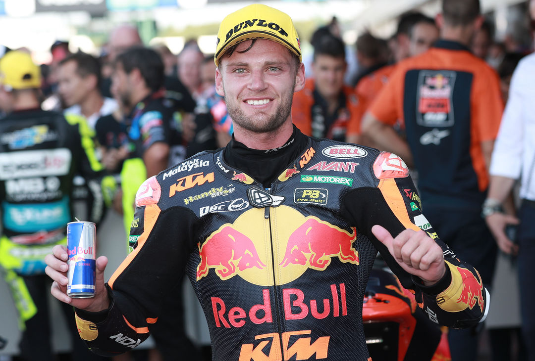 Brad Binder rider Red Bull KTM Factory Racing  