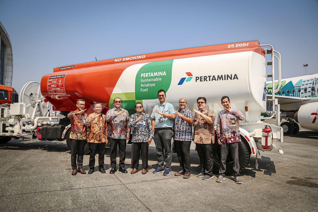 Pertamina Sustainable Aviation Fuel (SAF)