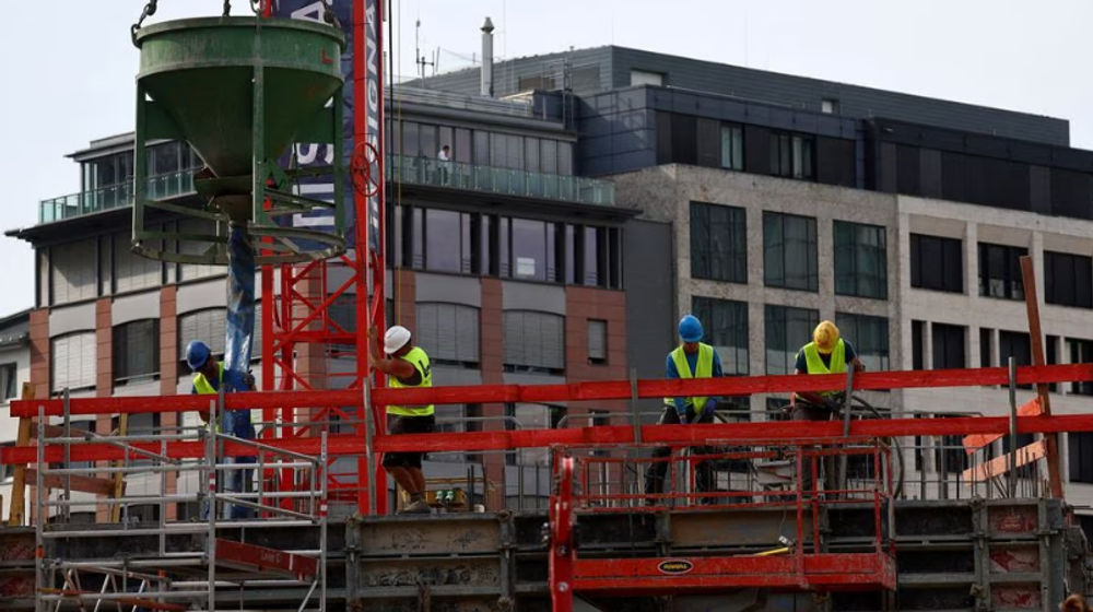 Lokasi Konstruksi di Frankfurt, Jerman