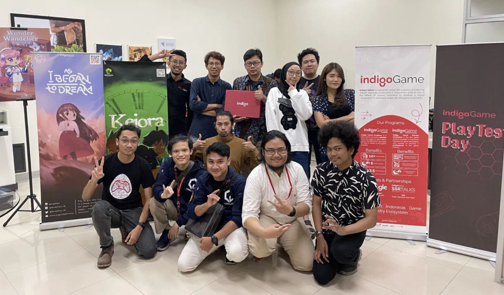  PT Telkom Indonesia (Persero) Tbk (Telkom) melalui program inkubasi Indigo Game miliknya bantu sembilan studio game lokal dapatkan kontrak publisher global. 