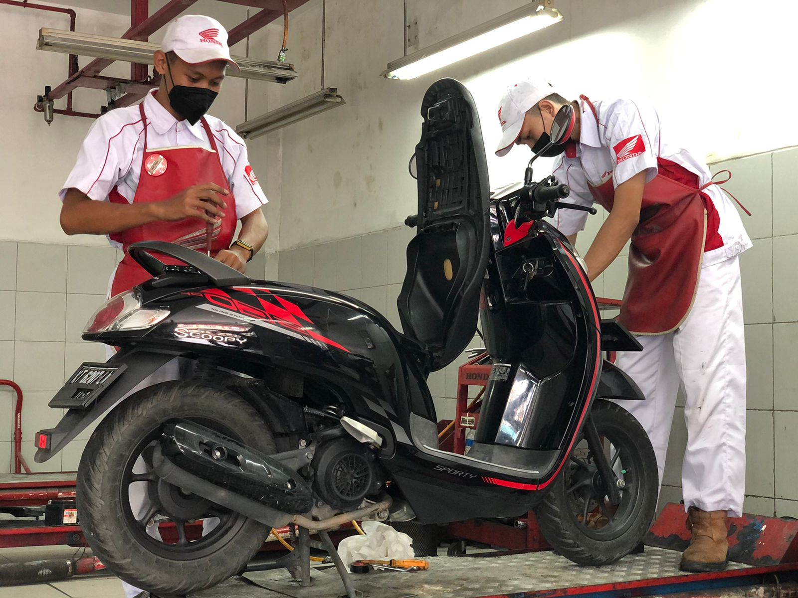 Yuk Service Motor Hondamu, Ada Banyak Free Dari Astra Motor Kaltim 1