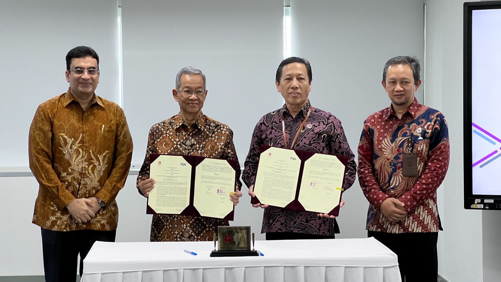 PT Pasifik Satelit Nusantara (PSN), perusahaan satelit swasta pertama di Indonesia, menandatangani Nota Kesepahaman (Memorandum of Understanding) dengan Badan Riset dan Inovasi Nasional (BRIN) di Jakarta, pada Jumat (13/10).