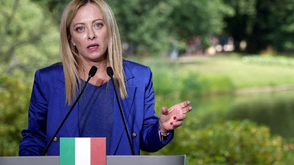 Perdana Menteri Italia Giorgia Meloni 