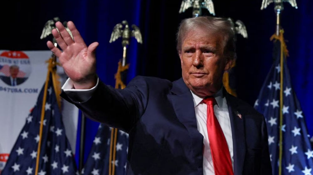 Mantan Presiden AS dan Calon Presiden dari Partai Republik Donald Trump