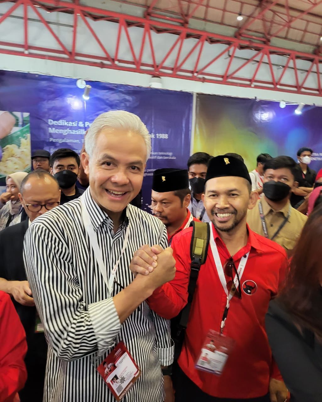 Sekretaris DPD PDIP Kalimantan Selatan Berry Nahdian Furqon menyebut pasangan Ganjar-Mahfud akan lebih mudah diterima masyarakat dan tentu akan mempermudah kerja-kerja tim pemenangan (Foto : dokumentasi pribadi)