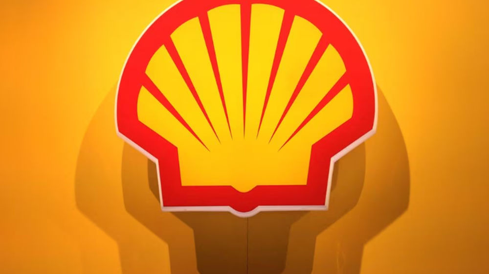 Logo Perusahaan Minyak dan Gas Multinasional Inggris Shell 