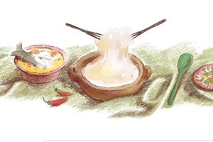 Papeda Jadi Google Doodle Hari Ini, Makanan Lezat Khas Indonesia Timur