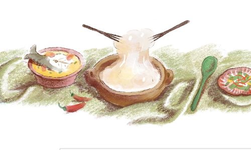 Papeda Jadi Google Doodle Hari Ini, Makanan Lezat Khas Indonesia Timur