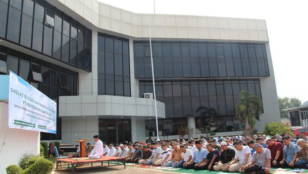 PHBI PTPN VII Sholat Istisqa Minta Hujan