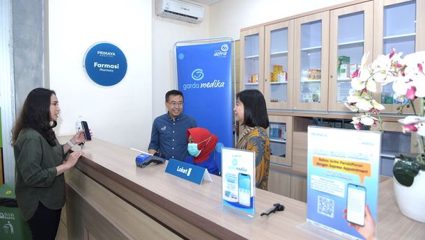 Pasien Rawat Jalan RS Primaraya Kini Daftar Tanpa Antri dan Cashless dengan Fitur Express Appointment Garda Mobile Medcare