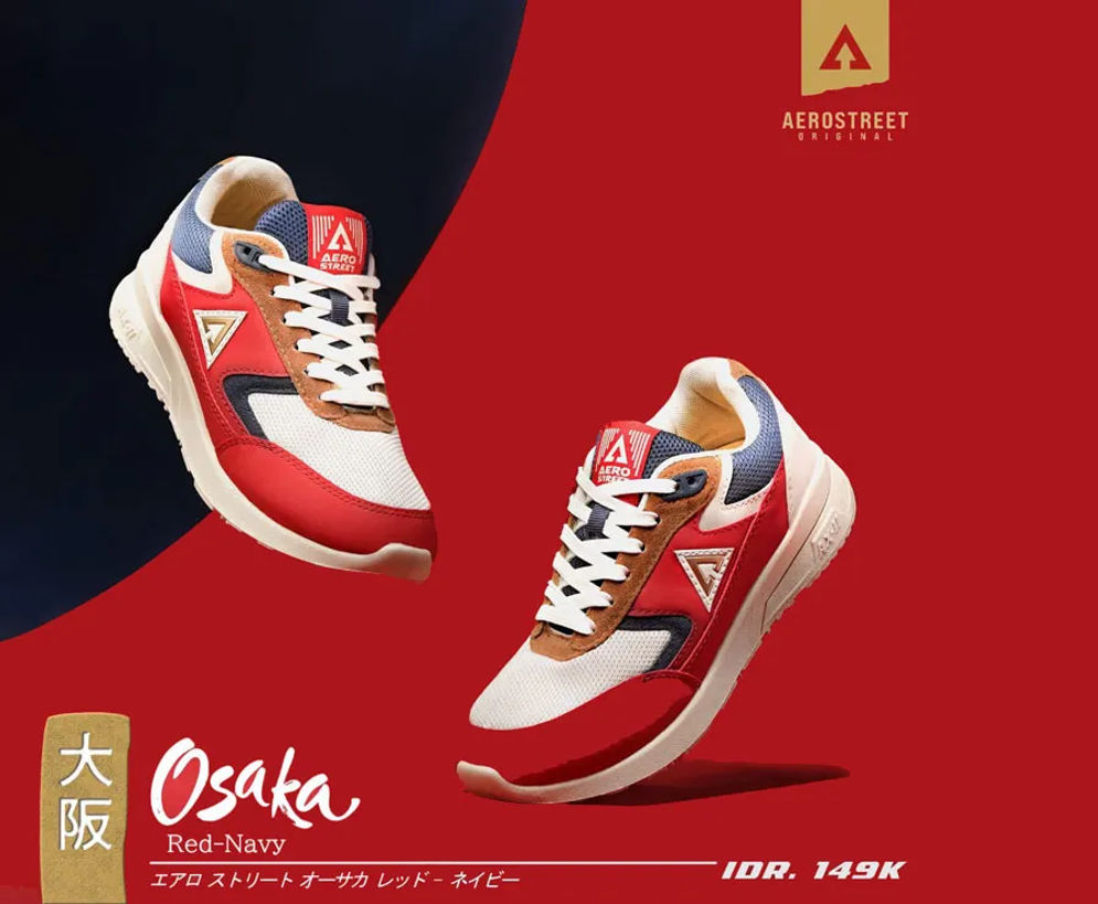 Aerostreet brand sepatu lokal Indonesia.