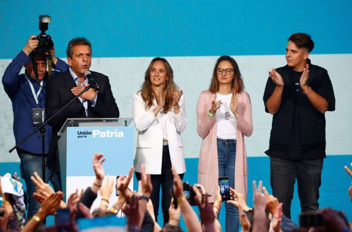 Calon Presiden Argentina Sergio Massa (Reuters/Mariana Nedelcu)