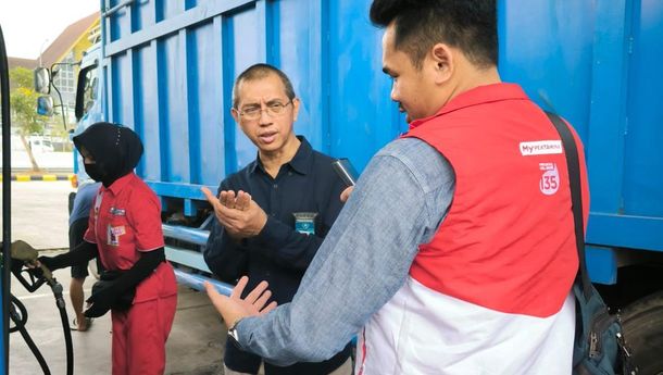 BPH Migas bersama Pertamina Tinjau Langsung SPBU, Pastikan Ketersedian BBM di Lampung