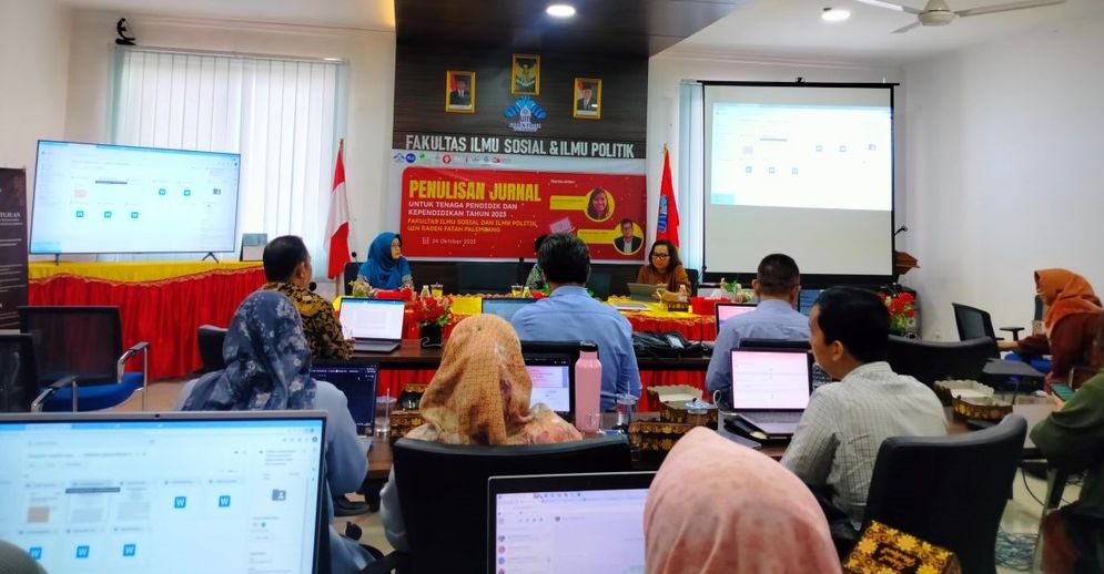 FISIP UIN RF Gelar Pelatihan Penulisan Jurnal untuk Tenaga Pendidik dan Kependidikan Tahun 2023