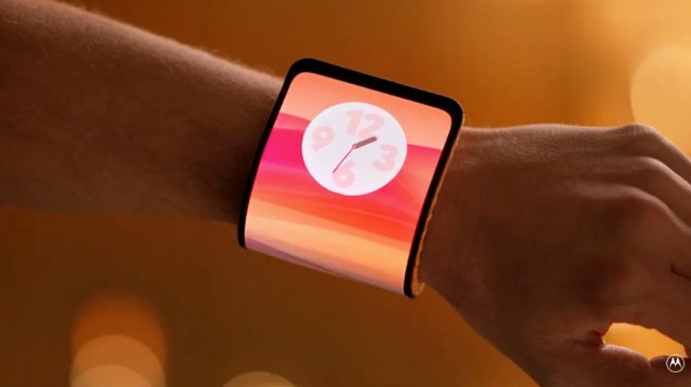 Unik! Motorola Beberkan Konsep Ponsel Fleksibel Seperti Gelang