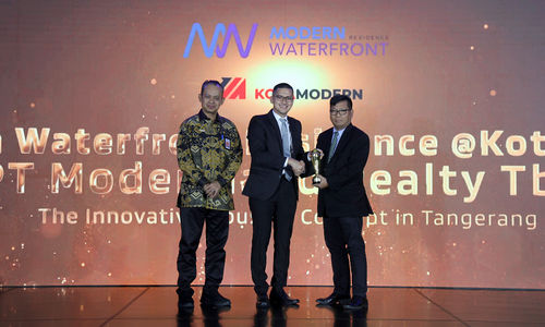 PT Modernland Realty Tbk meraih penghargaan Properti Indonesia Award 2023 (PIA 2023) untuk Kategori Property Development atas proyek perumahan skala kota (township) KotaModern di Tangerang