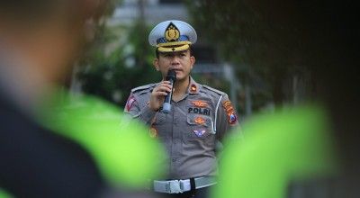 Kepala Satuan Lalu Lintas (Kasatlantas) Polrestabes Surabaya Ajun Komisaris Besar Polisi (AKBP) Arif Fazlurrahman.
