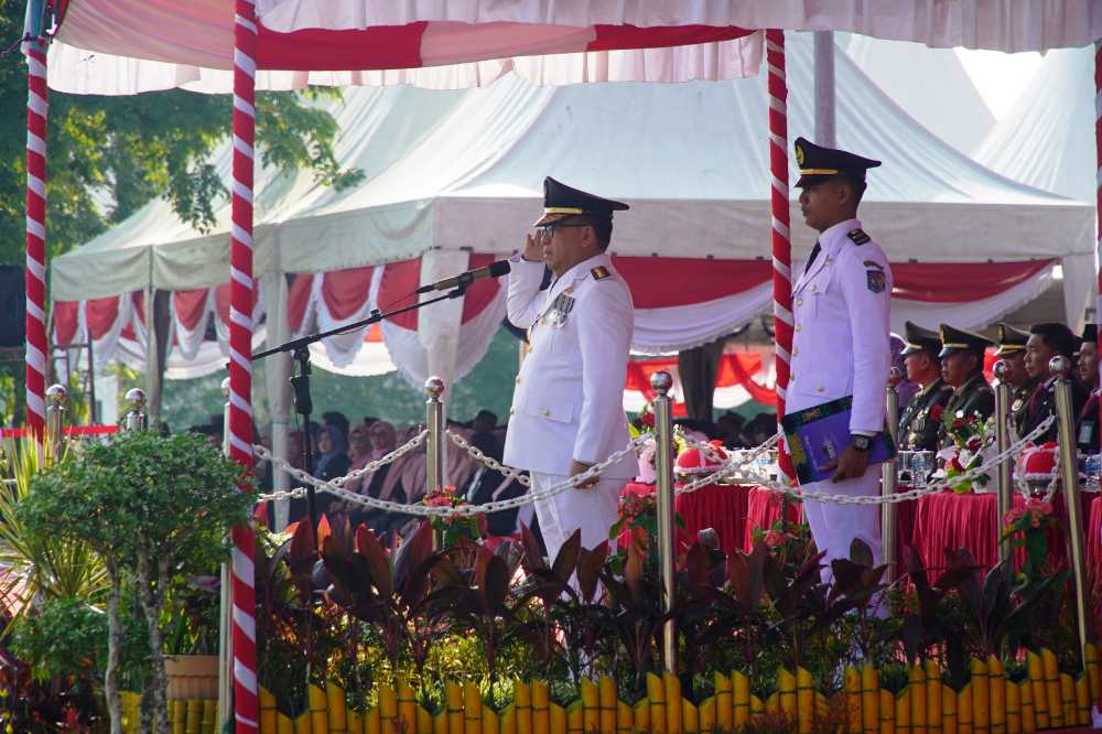 Pj Bupati PPU, Makmur Marbun menjadi irup pada Peringatan Hari Sumpah Pemuda ke-95 Tahun 2023.