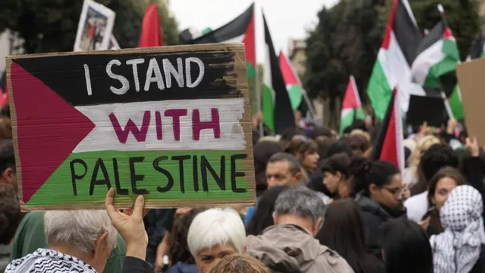 Demostrasi Pro Palestina di Prancis 