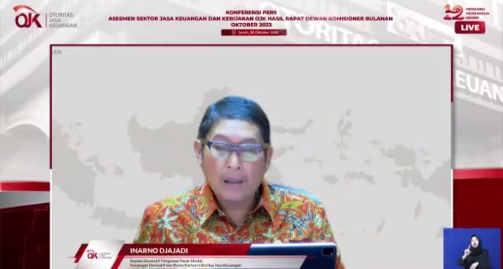 Kepala Eksekutif Pengawas Pasar Modal, Keuangan Derivatif dan Bursa Karbon Otoritas Jasa Keuangan (OJK), Inarno Djajadi