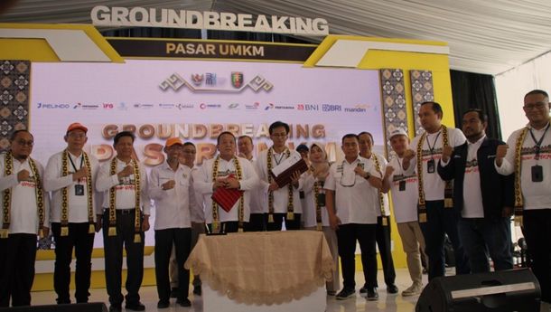 PTPN Grup Ikut Berkontribusi Pembangunan Pasar UMKM Lampung