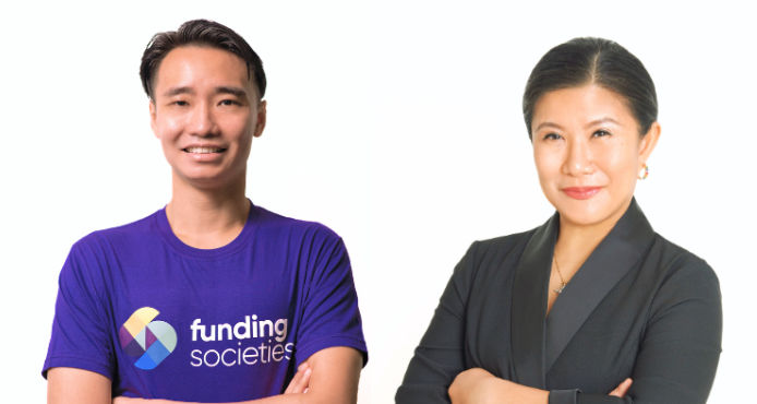 Kiri ke kanan: Kelvin Teo, Co-founder & Group CEO, Funding Societies | Modalku; Fay Chetnakarnkul, Regional Director (Asia), Norfund