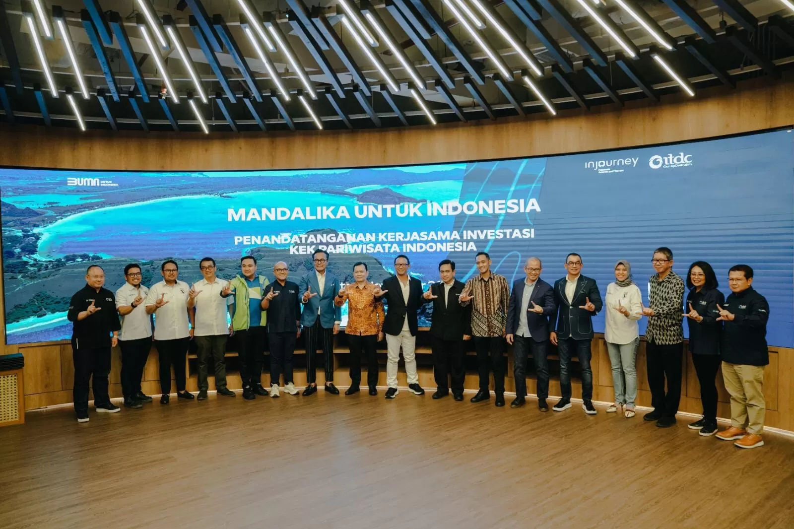 TDC jalin kerja sama dengan sejumlah investor untuk percepat pengembangan KEK Pariwisata Mandalika