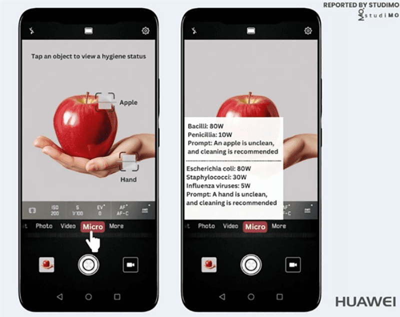 Huawei Patenkan Kamera dengan Lensa Mikroskop, Diklaim Mampu Deteksi Bakteri!