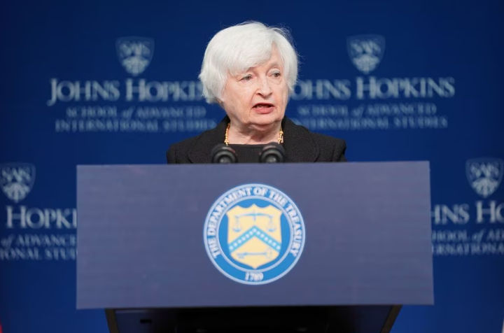 Menteri Keuangan AS Janet Yellen (Reuters/Sarah Silbiger)