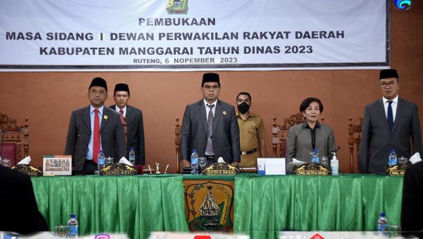 Di Hadapan Sidang Paripurna DPRD Manggarai, Bupati Hery: 'Rancangan Perda untuk Memastikan Efektifitas Pembangunan'