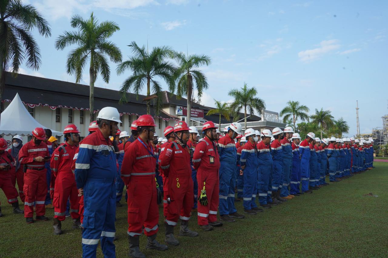 Kilang Pertamina Unit Balikpapan Gelar Grand Safety Bersama BPBD Dan DLH