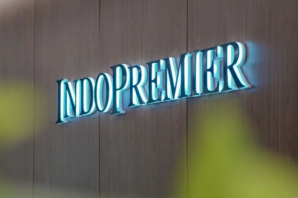 Ilustrasi logo Indo Premier Sekuritas (IPOT)