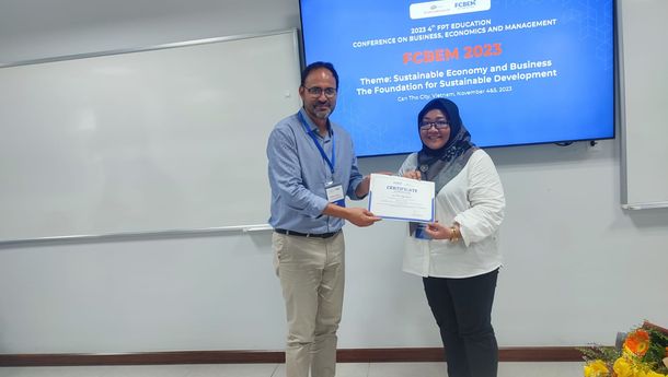 Dosen Prodi Akuntansi Darmajaya Raih Best Paper Ajang Bergengsi International Conference