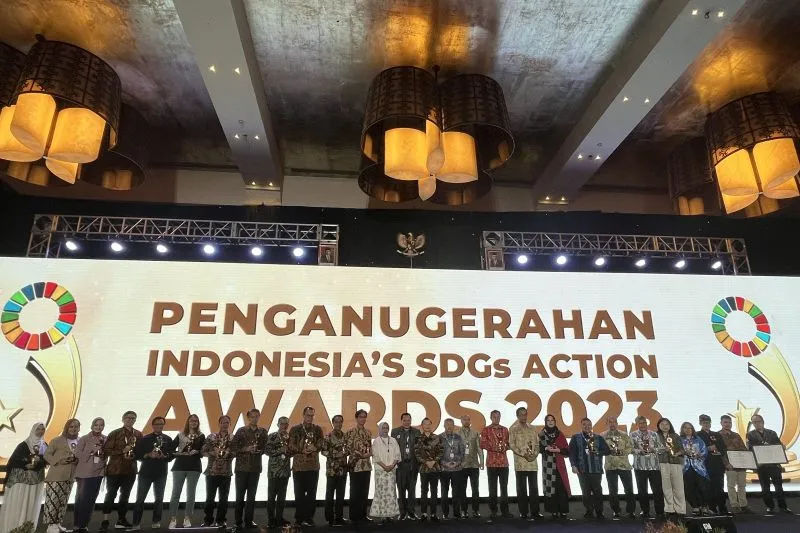 Daftar Peraih Penghargaan Indonesia’s SDGs Action Awards 2023