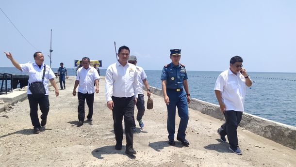 Ketua Umum KADIN NTT Promosikan Terumbu Karang di Mako Lanal Maumere