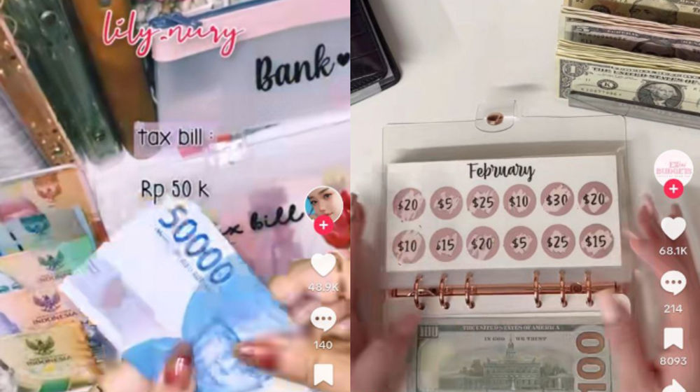 Tren Cash Stuffing di TikTok, Disebut Ampuh Hentikan Kebiasaan Belanja Kompulsif