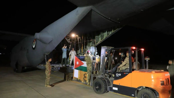 Operasi Rumit Pengiriman Bantuan Udara Yordania ke Gaza