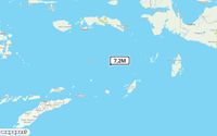 Pusat gempa berada di laut 251 km Barat Laut Tanimbar