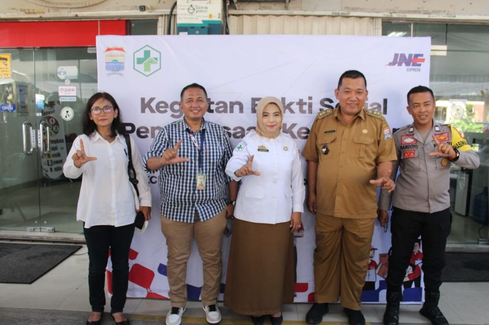 JNE Palembang Lakukan Pemeriksaan Kesehatan Gratis