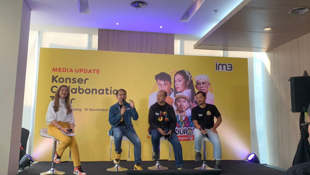 Konser IM3 Collabonation Tour Lampung Hadirkan Yura Yunita, Sal Priadi hingga Jogja Hip Hop Foundation