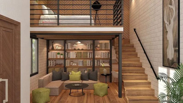 Konsep Rumah Mezzanine, Berikut Kelebihan dan Kekurangannya