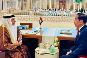 Presiden Joko Widodo Hadiri KTT OKI di King Abdulaziz International Convention Center 