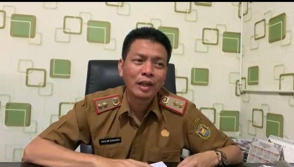 Kepala Dinas Sosial Kota Bandar Lampung Aklim Sahadi 