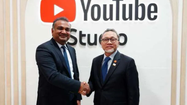 Mendag Bertemu CEO YouTube Kembangkan Ekonomi Digital