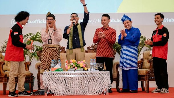 Menparekraf Sandiaga Uno Dorong Pelaku Ekraf Pontianak Optimalkan Medsos untuk Pasarkan Produk