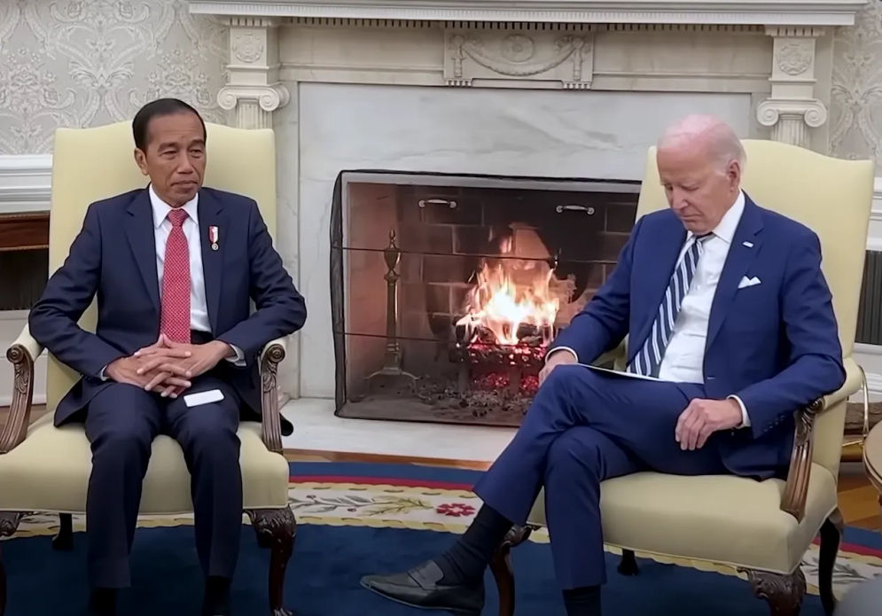 Presiden Joko Widodo (Jokowi) menyebut Presiden Amerika Serikat Joe Biden tidak menanggapi soal desakan gencatan senjata di Gaza. 