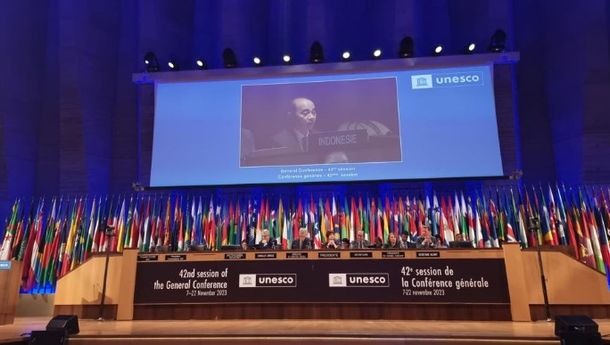 Wow,  Bahasa Indonesia Jadi Bahasa Resmi Konferensi Umum UNESCO